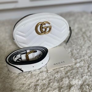 Gucci Matelasse GG Marmont Belt Bag